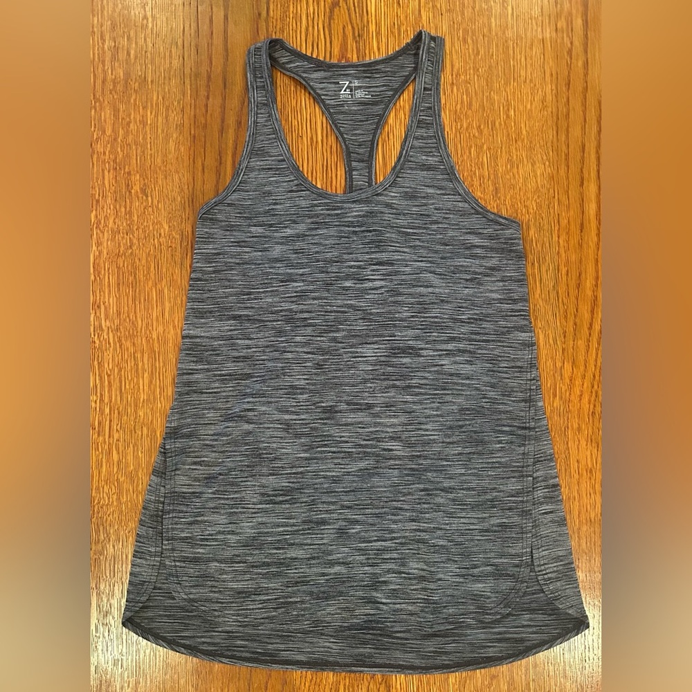 Z by Zella Gray Racerback Active Tank Top - Size S